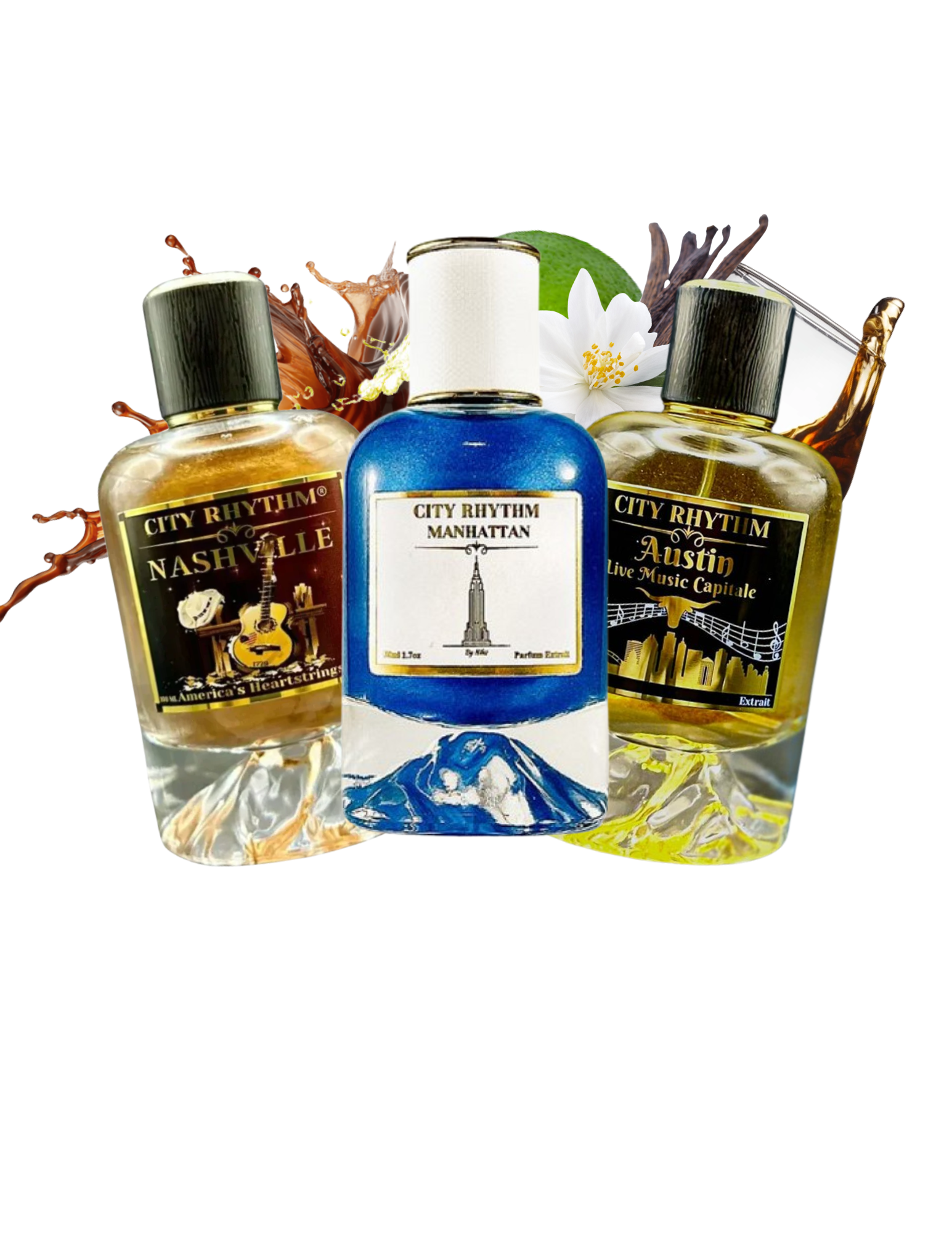City Rhythm Winter Fragrance Sample pack